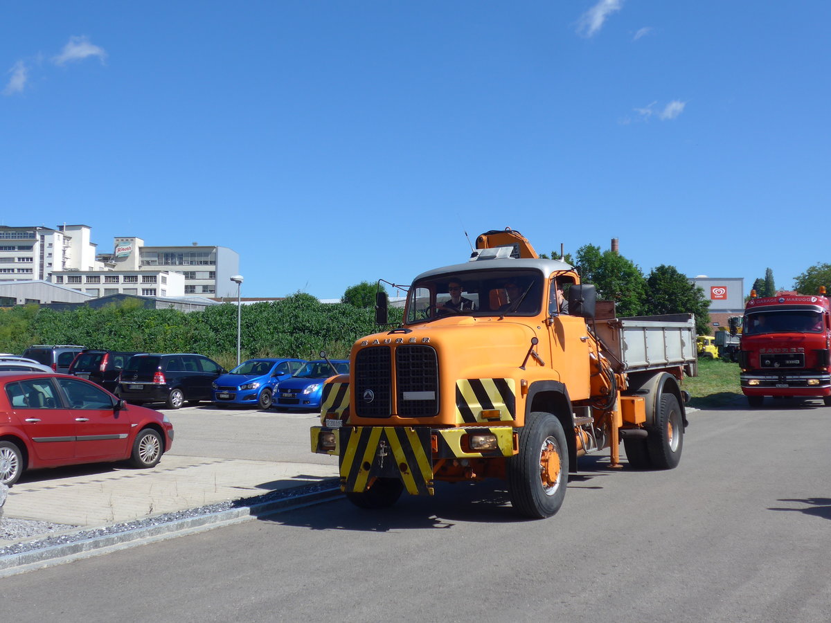 (205'866) - Saurer - SZ 200'015 - am 8. Juni 2019 in Thayngen, Saurertreffen