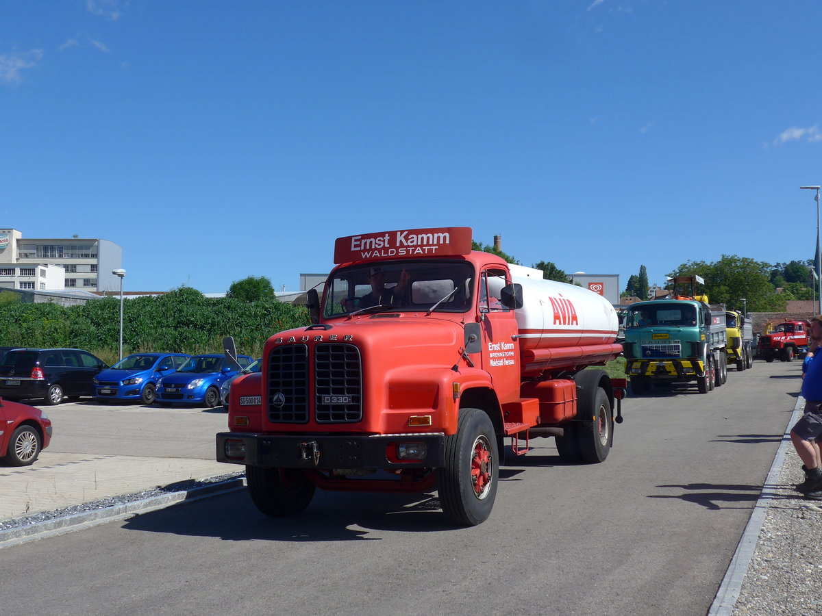 (205'870) - Kamm, Waldstatt - SG 500'014 - Saurer am 8. Juni 2019 in Thayngen, Saurertreffen