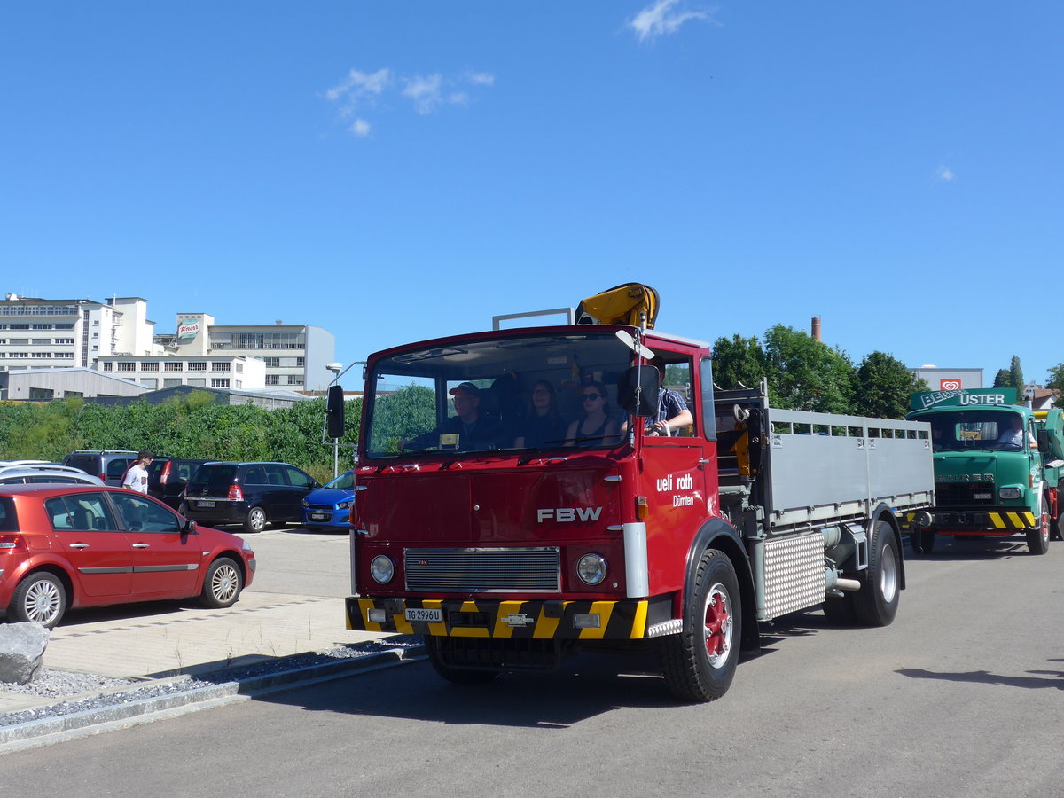 (205'876) - Roth, D�rnten - TG 2996 U - FBW am 8. Juni 2019 in Thayngen, Saurertreffen