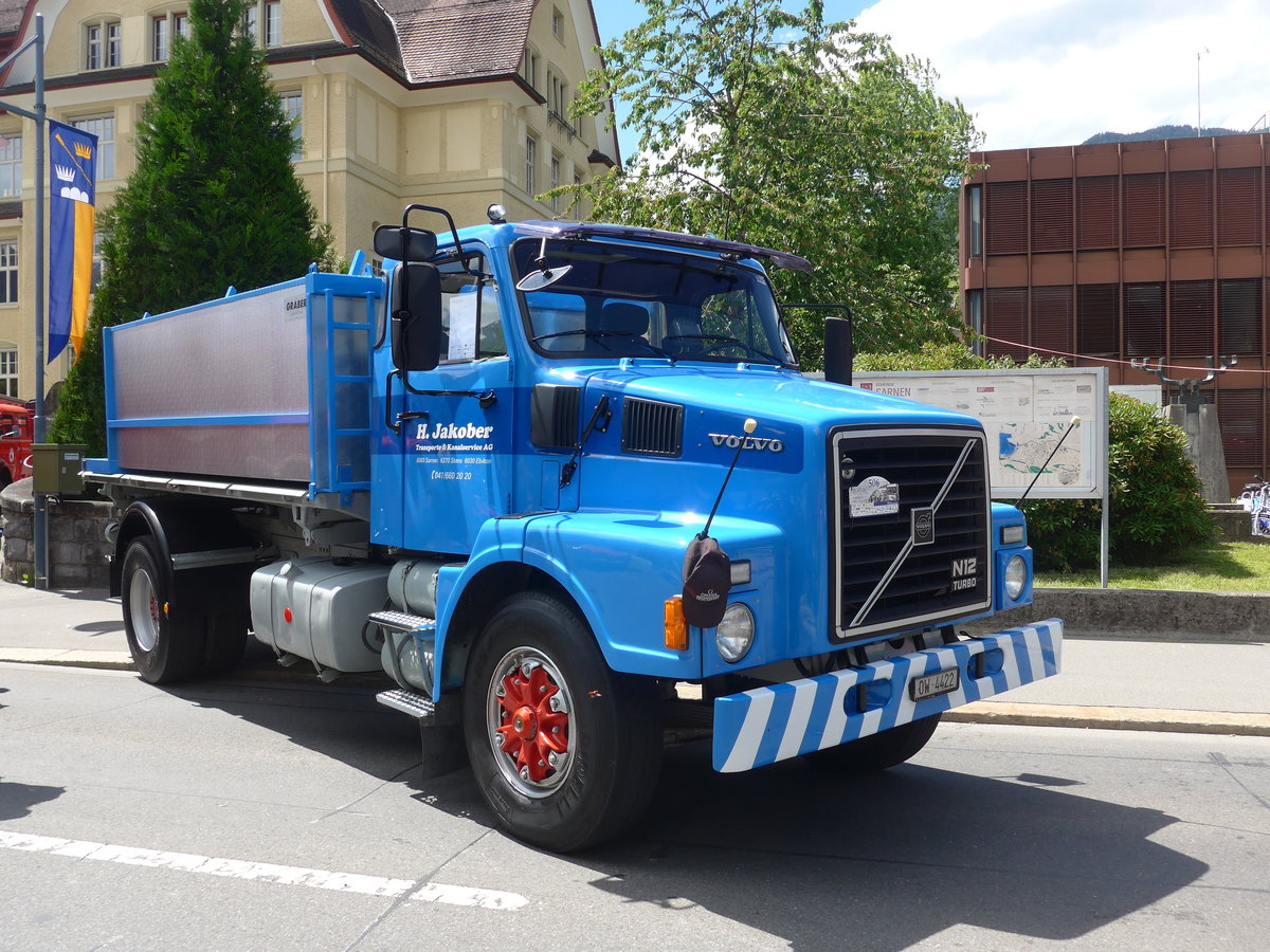 (205'930) - Jakober, Sarnen - OW 4422 - Volvo am 8. Juni 2019 in Sarnen, OiO