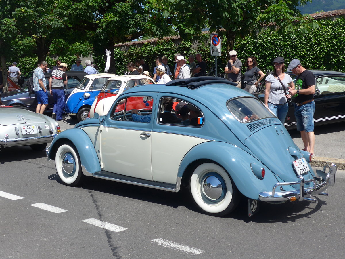 (205'942) - VW-K�fer - LU 55'499 - am 8. Juni 2019 in Sarnen, OiO