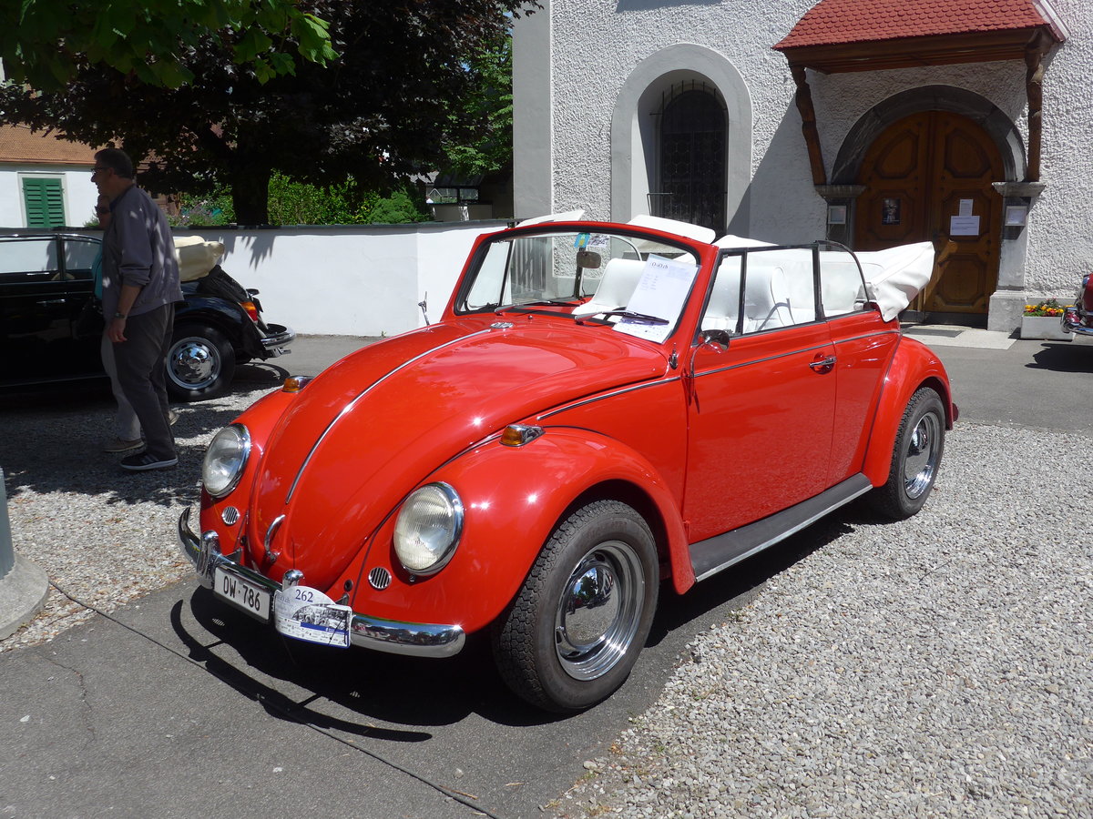 (205'946) - VW-K�fer - OW 786 - am 8. Juni 2019 in Sarnen, OiO