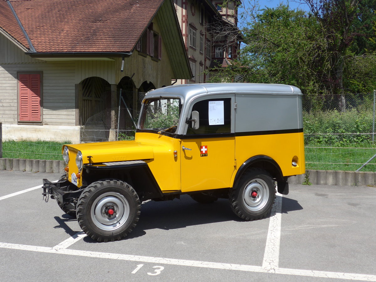 (205'948) - PTT-Willys am 8. Juni 2019 in Sarnen, OiO