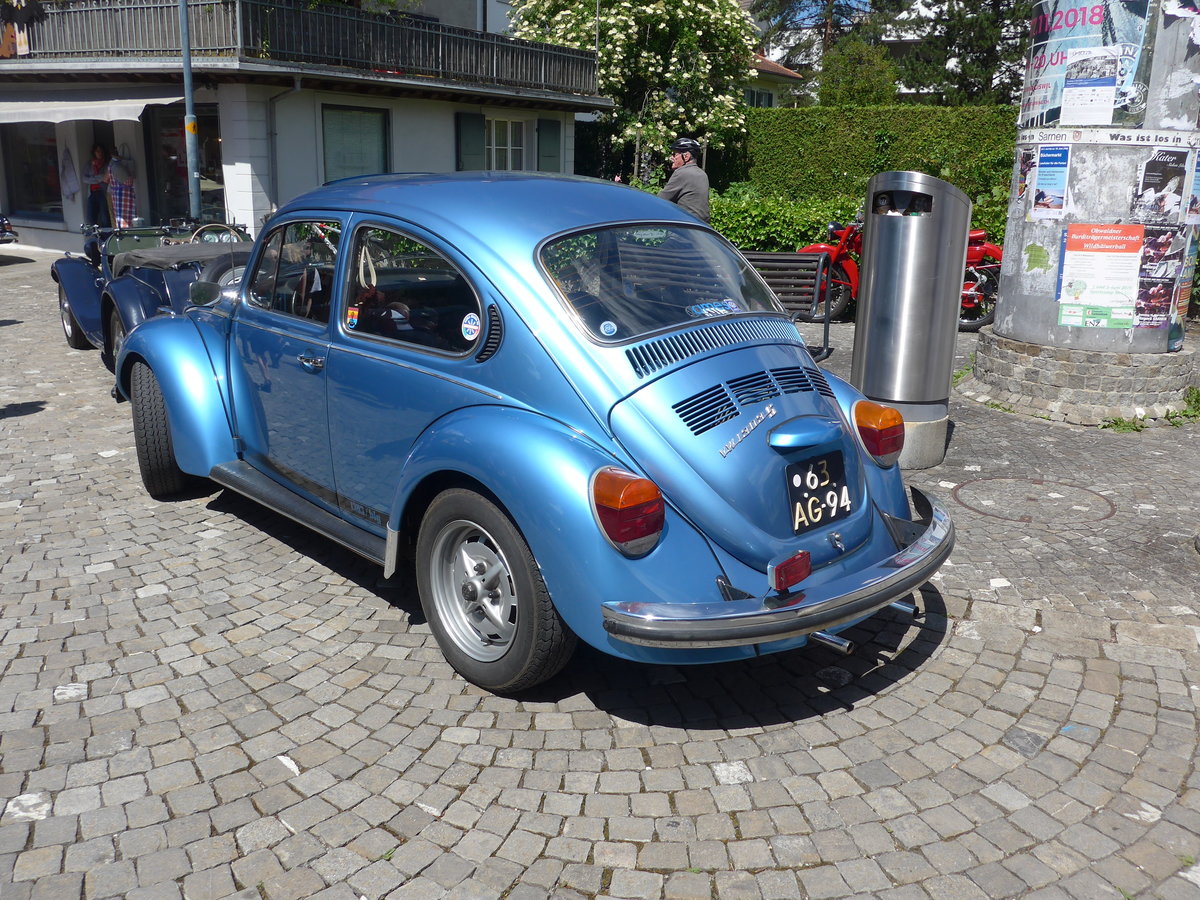 (205'953) - VW-K�fer - 63-AG-94 - am 8. Juni 2019 in Sarnen, OiO