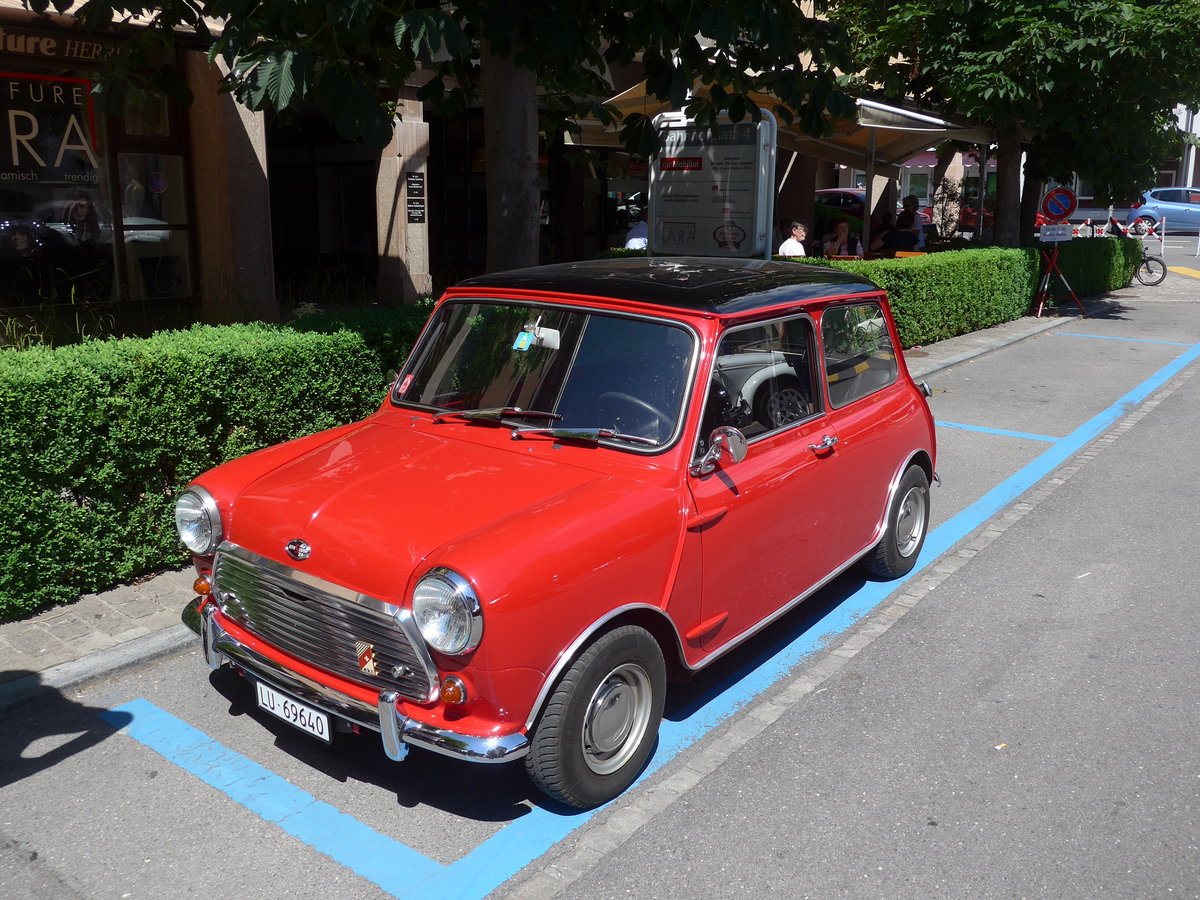 (205'963) - Mini - LU 69'640 - am 8. Juni 2019 in Sarnen, OiO