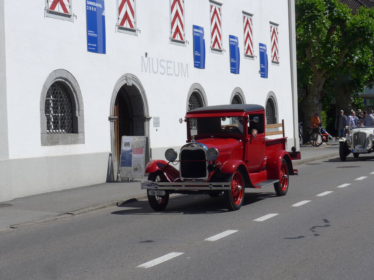 (206'007) - Ford - OW 507 - am 8. Juni 2019 in Sarnen, OiO