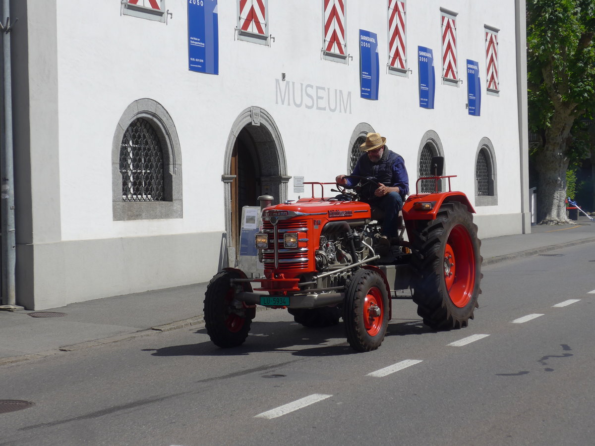 (206'018) - H�rlimann - LU 5934 - am 8. Juni 2019 in Sarnen, OiO