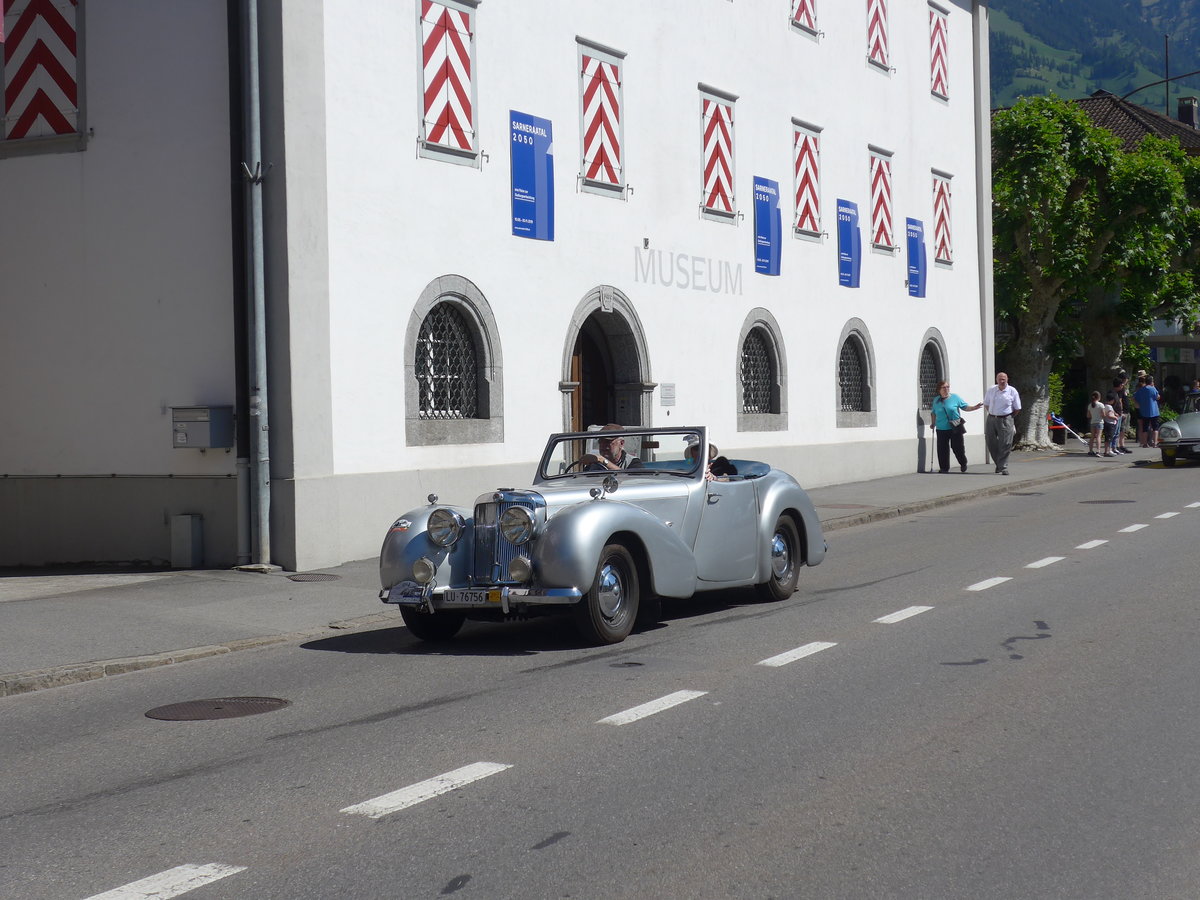 (206'027) - Triumph - LU 76'756 - am 8. Juni 2019 in Sarnen, OiO