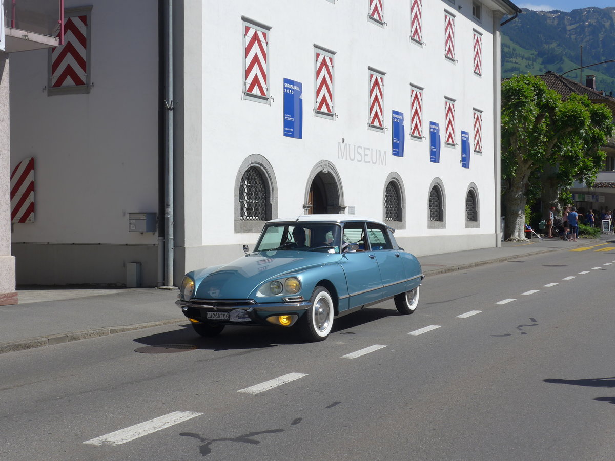 (206'044) - Citro�n - LU 268'706 - am 8. Juni 2019 in Sarnen, OiO