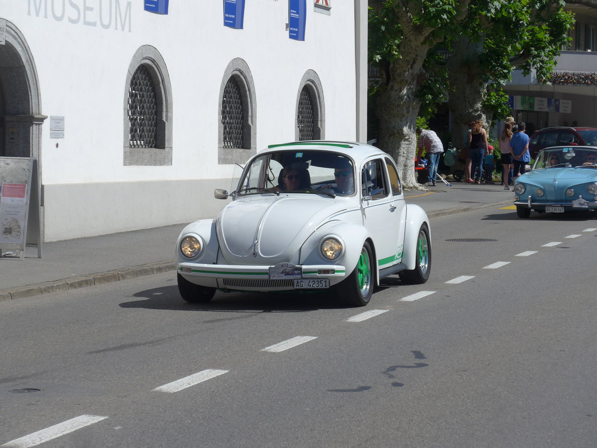 (206'078) - VW-K�fer - AG 42'351 - am 8. Juni 2019 in Sarnen, OiO