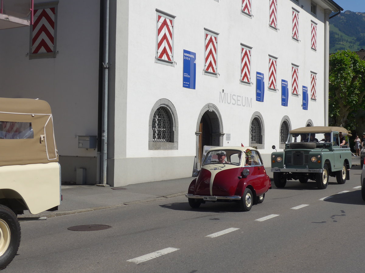 (206'092) - BMW-Isetta - OW 70'000 - am 8. Juni 2019 in Sarnen, OiO