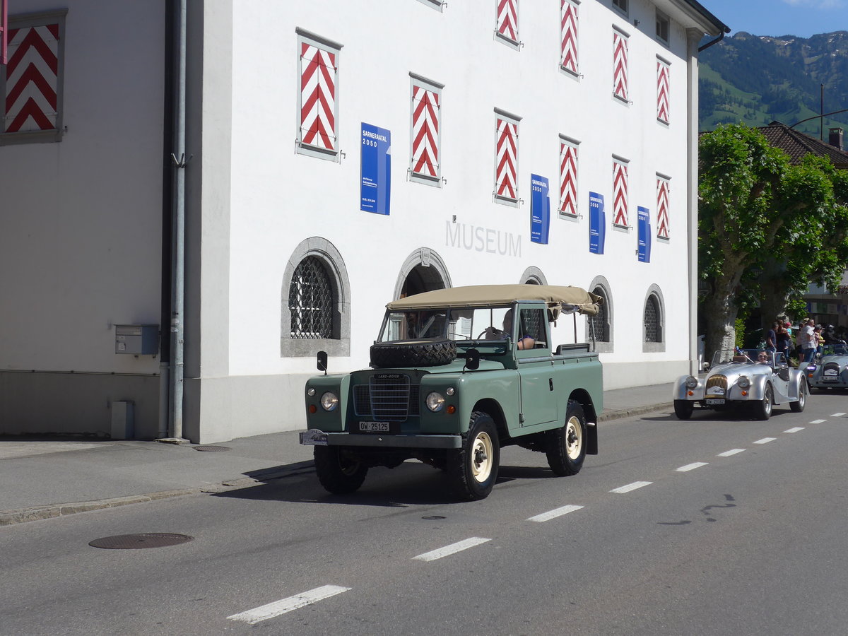 (206'095) - Land-Rover - OW 25'125 - am 8. Juni 2019 in Sarnen, OiO