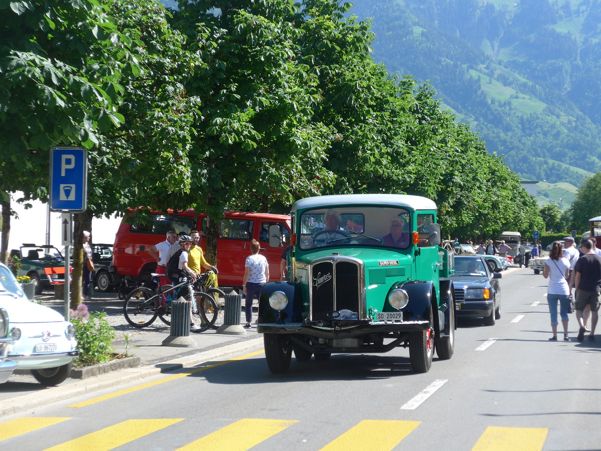 (206'102) - Saurer - SO 20'029 - am 8. Juni 2019 in Sarnen, OiO