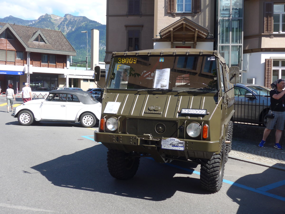 (206'116) - Steyr-Puch - ex M+38'009 - am 8. Juni 2019 in Sarnen, OiO