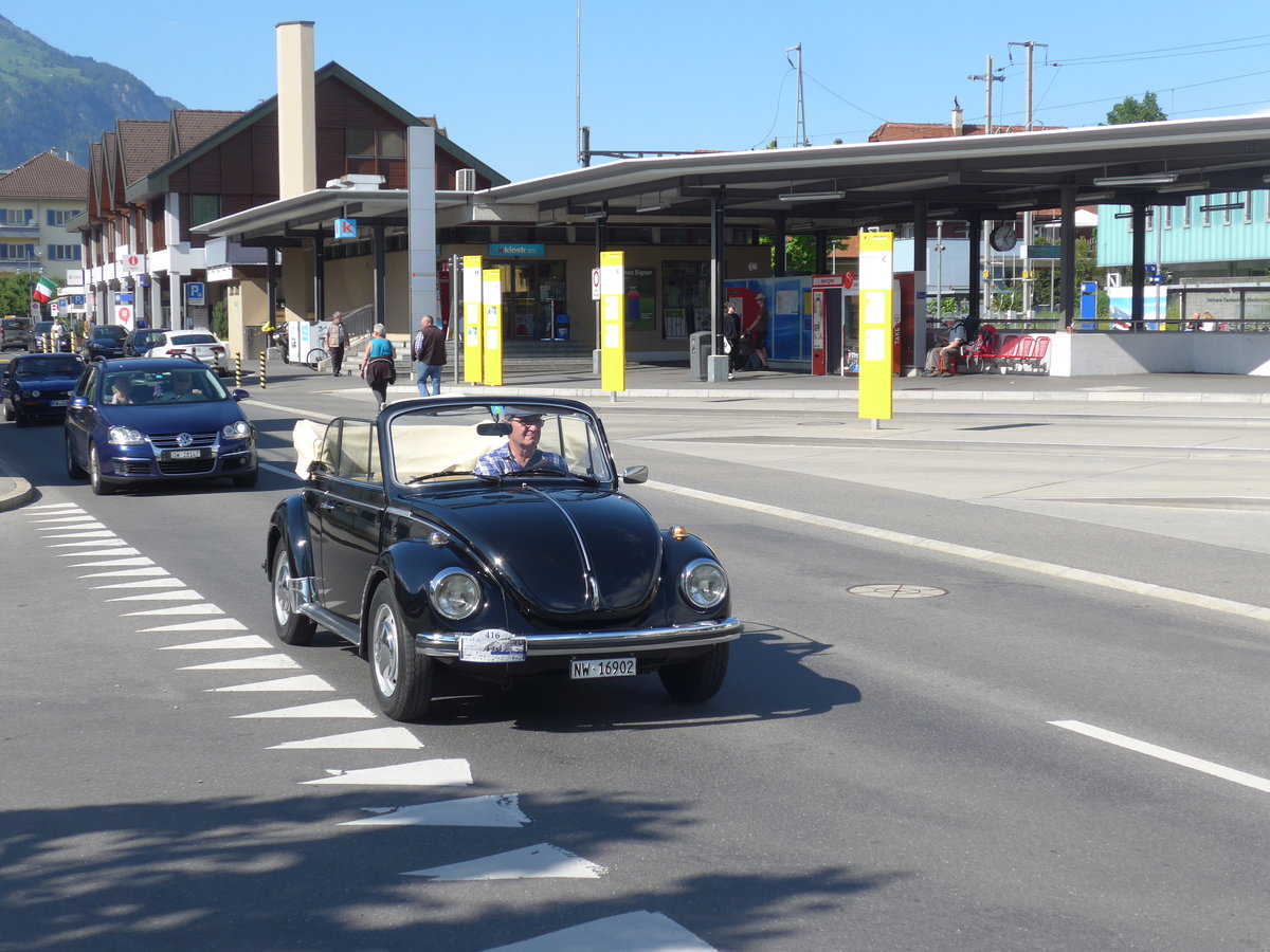 (206'167) - VW-K�fer - NW 16'902 - am 8. Juni 2019 in Sarnen, OiO