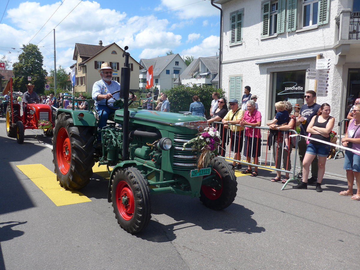 (206'702) - H�rlimann - ZH 13'123 - am 23. Juni 2019 am Jodlerfest-Umzug in Winterthur