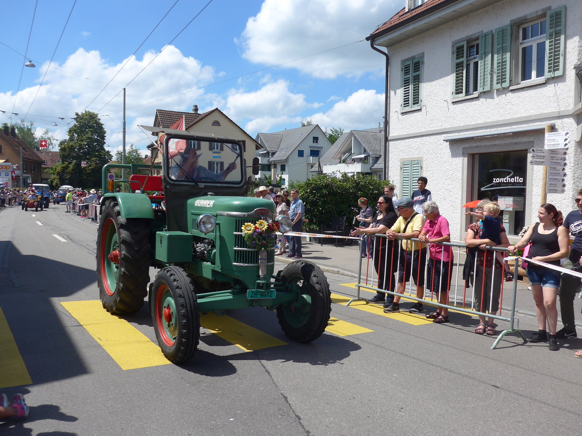 (206'709) - B�hrer - ZH 4372 - am 23. Juni 2019 am Jodlerfest-Umzug in Winterthur