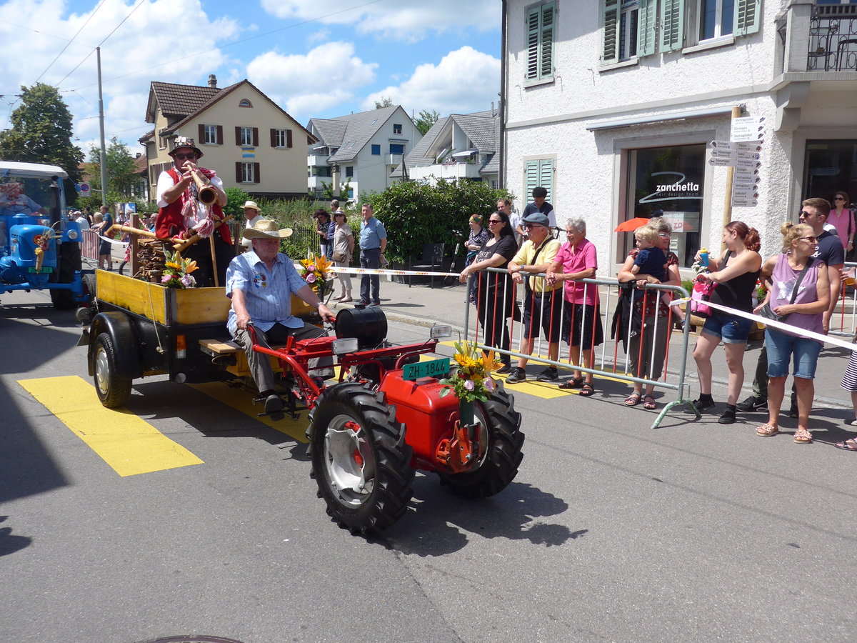 (206'711) - Aebi - ZH 1844 - am 23. Juni 2019 am Jodlerfest-Umzug in Winterthur