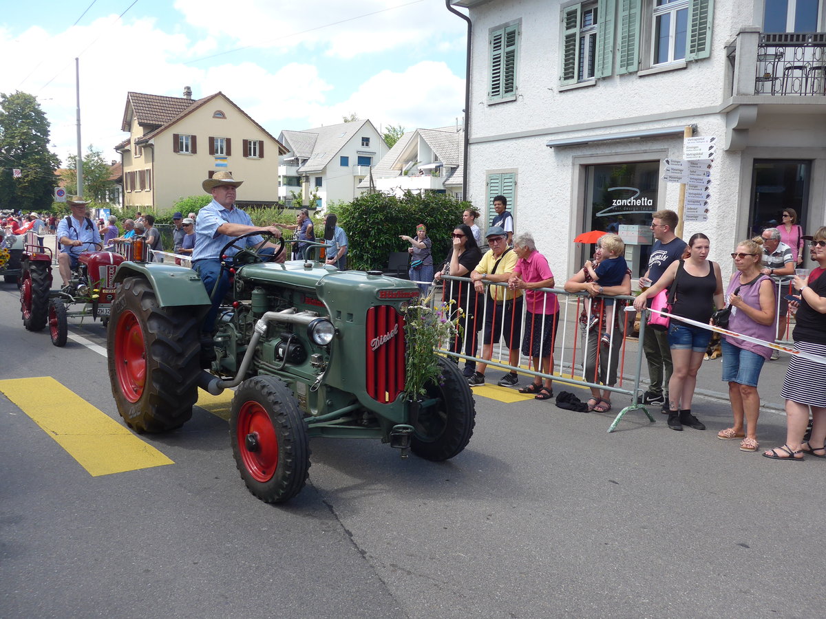 (206'718) - H�rlimann - ZH 8141 - am 23. Juni 2019 am Jodlerfest-Umzug in Winterthur