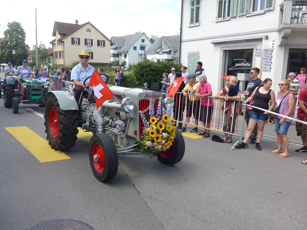 (206'721) - H�rlimann am 23. Juni 2019 am Jodlerfest-Umzug in Winterthur