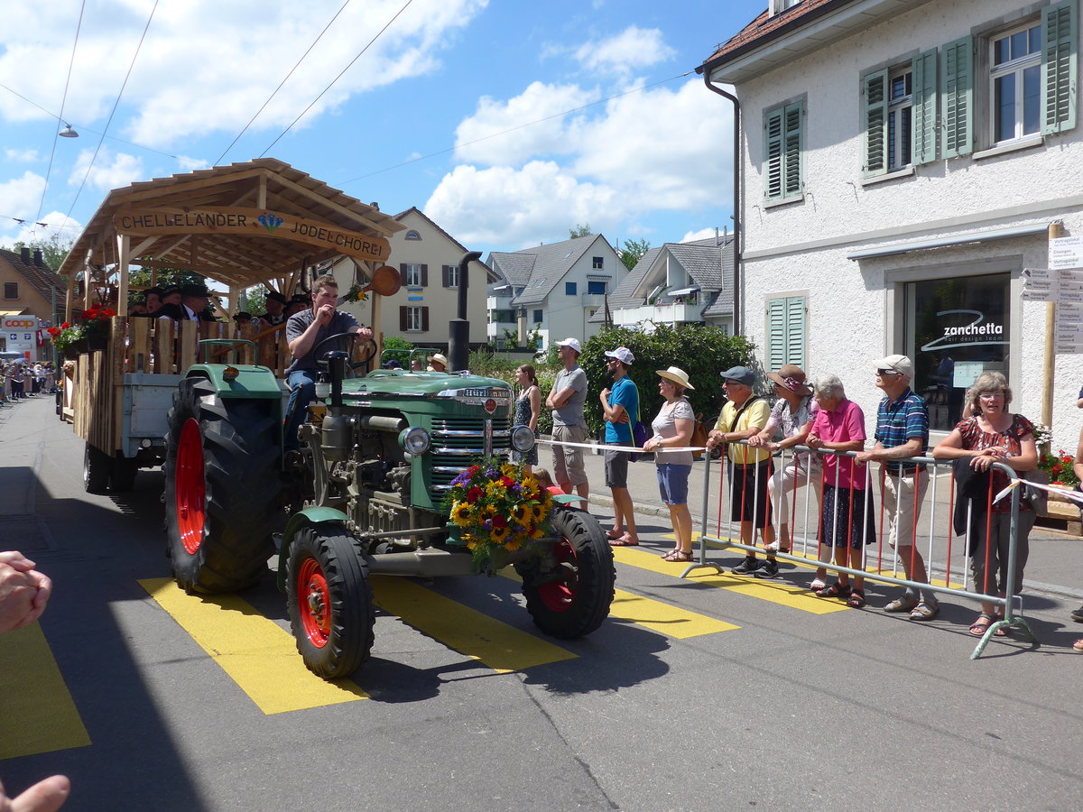 (206'732) - H�rlimann - ZH 7732 - am 23. Juni 2019 am Jodlerfest-Umzug in Winterthur