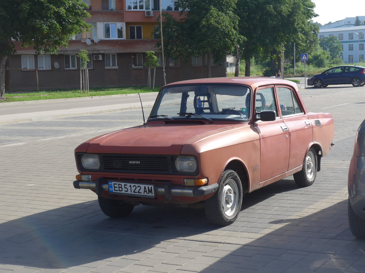 (206'986) - Moskwich - EB 5122 AM - am 3. Juli 2019 in Gabrovo