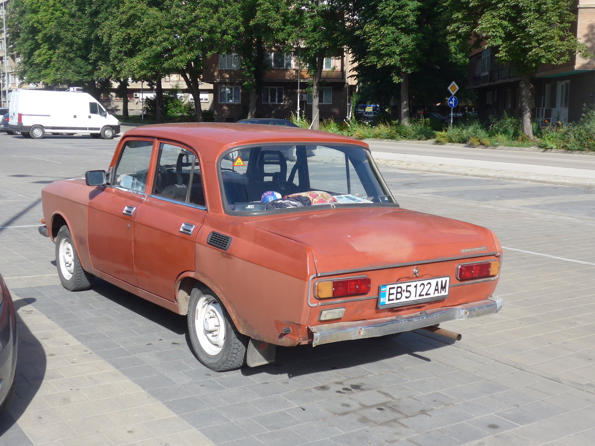 (206'987) - Moskwich - EB 5122 AM - am 3. Juli 2019 in Gabrovo