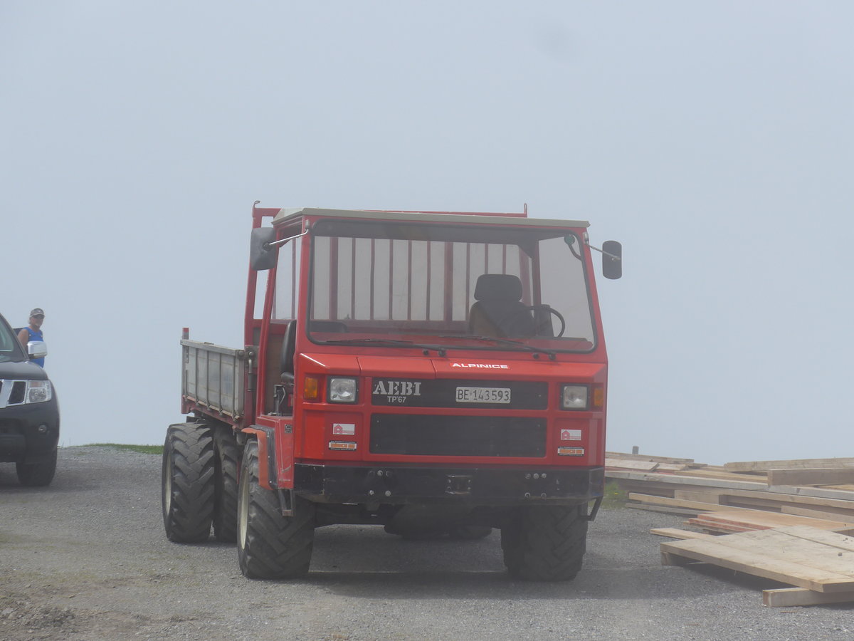 (207'726) - Aebi - BE 143'593 - am 9. Juli 2019 auf dem M�nnlichen