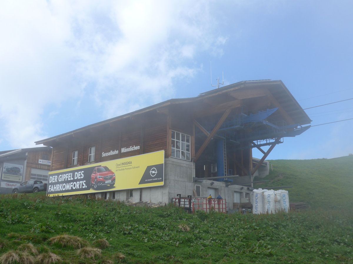 (207'739) - Bergstation der Sesselbahn M�nnlich am 9. Juli 2019 auf dem M�nnlichen