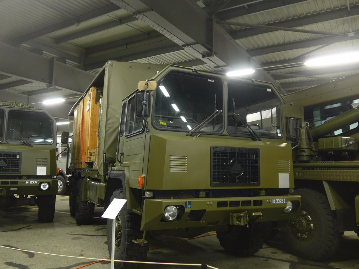 (207'780) - Schweizer Armee - M+33'281 - Saurer am 10. Juli 2019 in Burgdorf, AMP