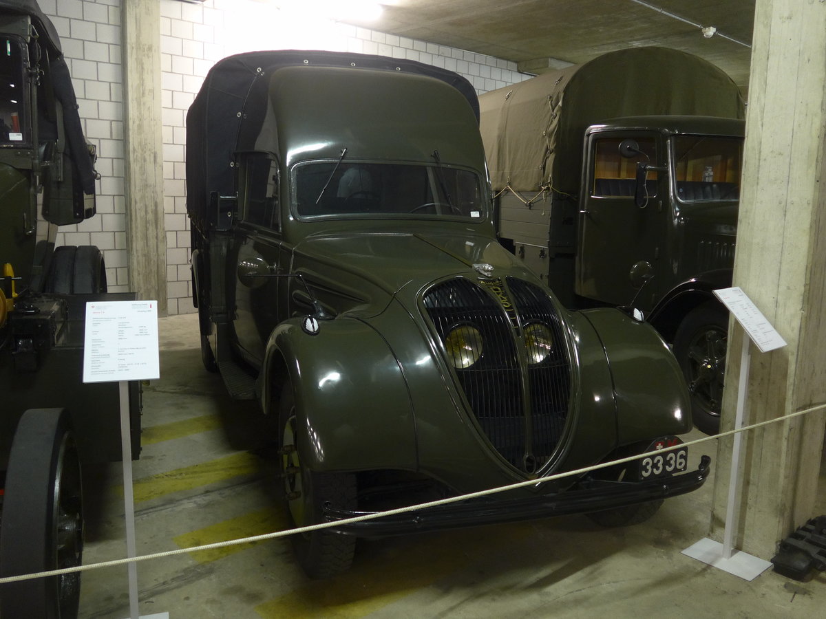 (207'806) - Schweizer Armee - M+3336 - Peugeot am 10. Juli 2019 in Burgdorf, AMP