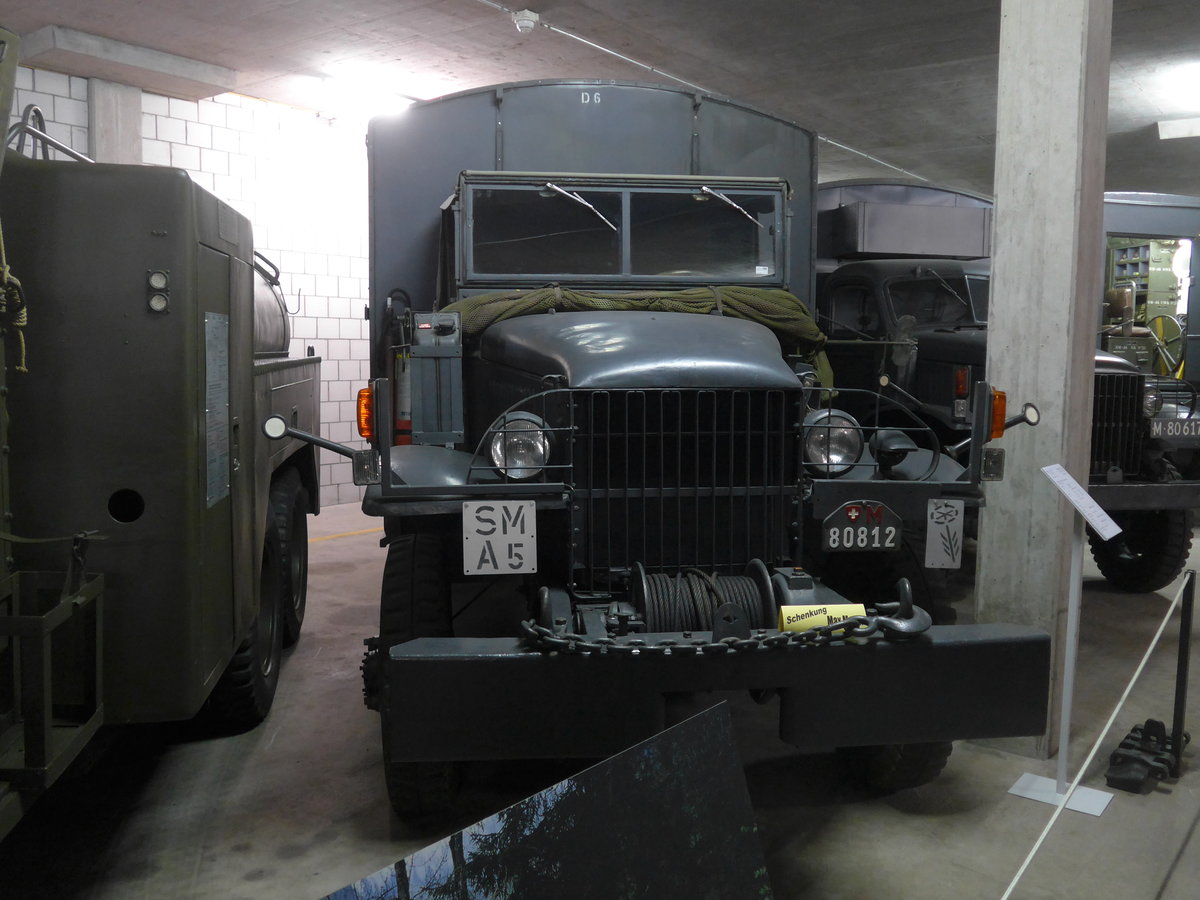 (207'828) - Schweizer Armee - M+80'812 - GMC am 10. Juli 2019 in Burgdorf, AMP