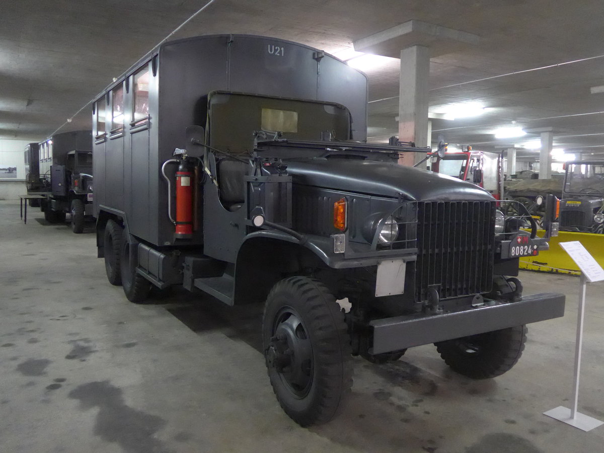 (207'832) - Schweizer Armee - M+80'824 - GMC am 10. Juli 2019 in Burgdorf, AMP