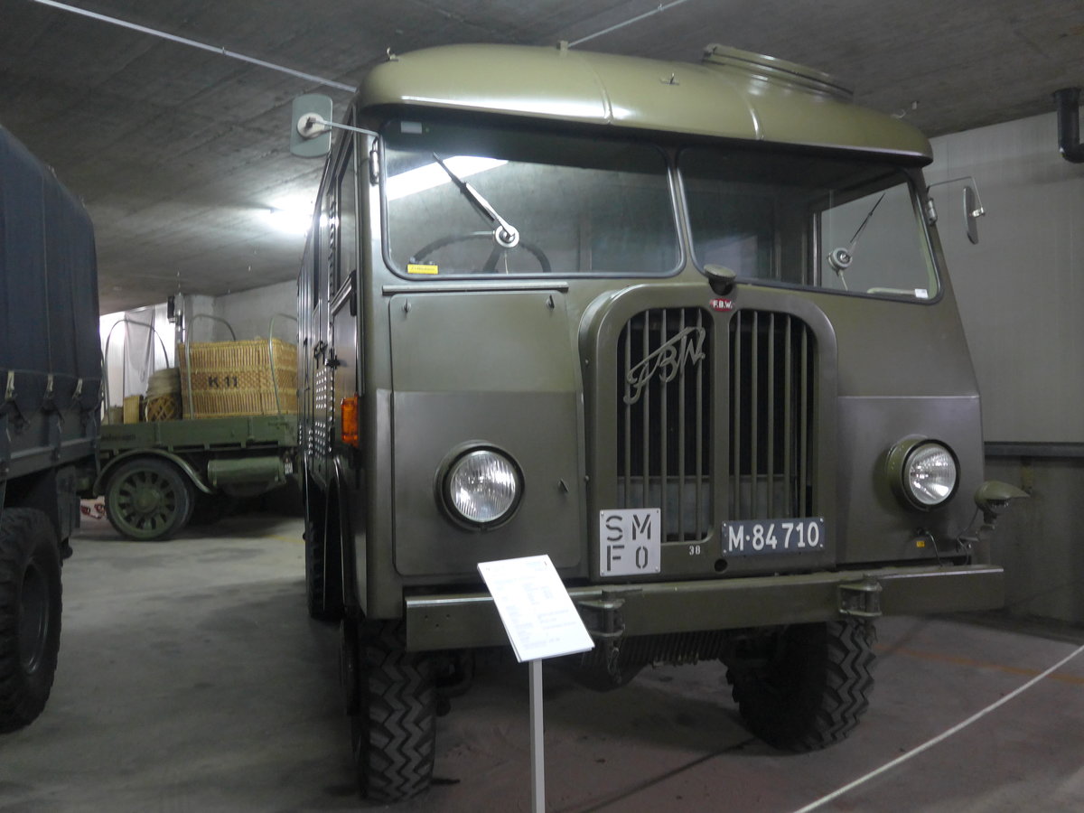 (207'853) - Schweizer Armee - M+84'710 - FBW am 10. Juli 2019 in Burgdorf, AMP