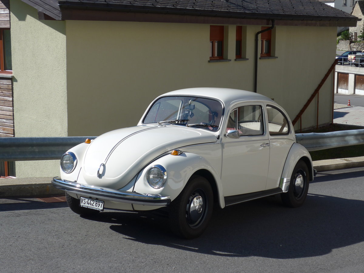 (208'294) - VW-K�fer - VS 442'897 - am 3. August 2019 in Simplon Dorf