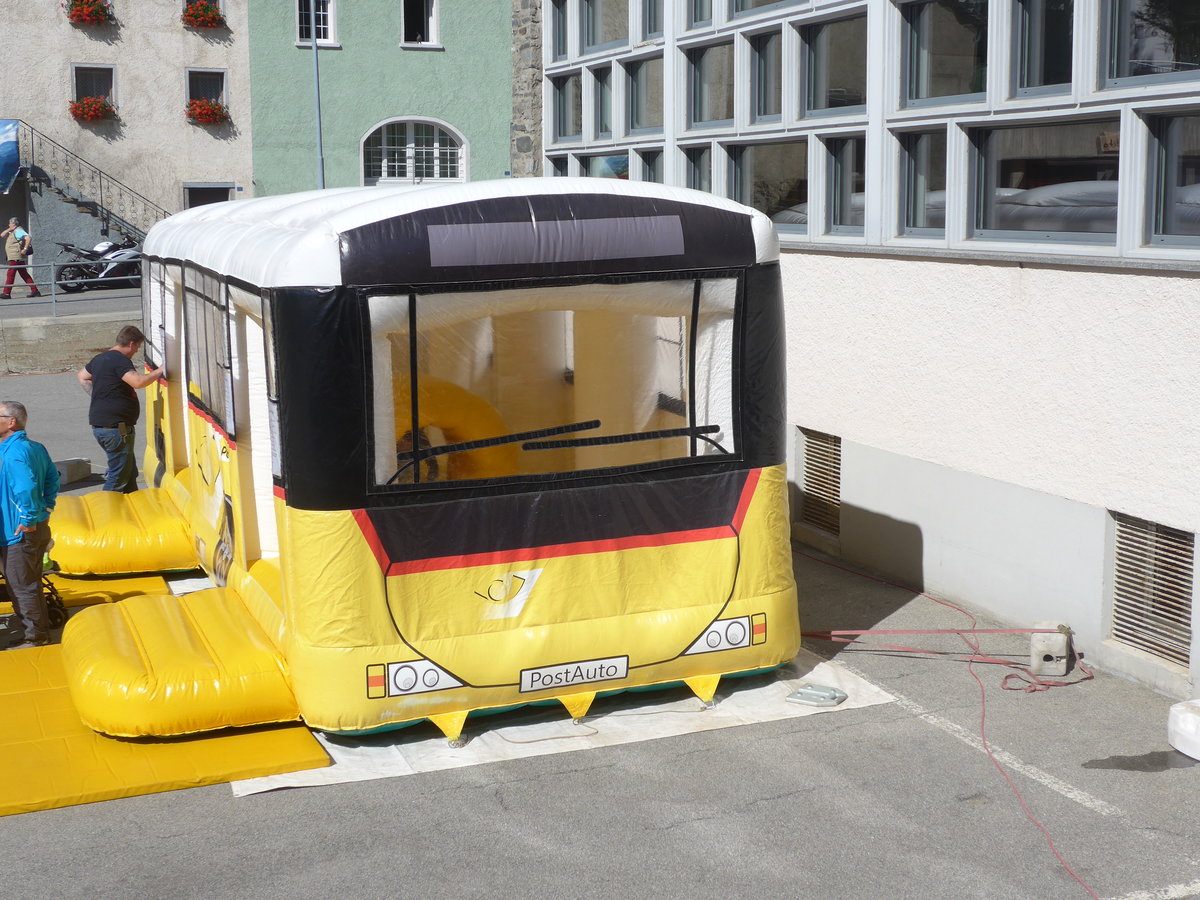 (208'314) - H�pfburg in Postautoform am 3. August 2019 in Simplon Dorf