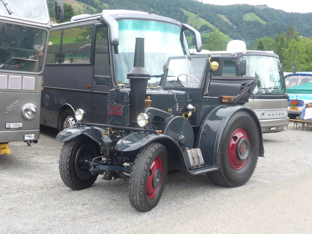 (208'816) - Lanz Bulldog - IM 4793 - am 17. August 2019 in Atzm�nnig, Schutt