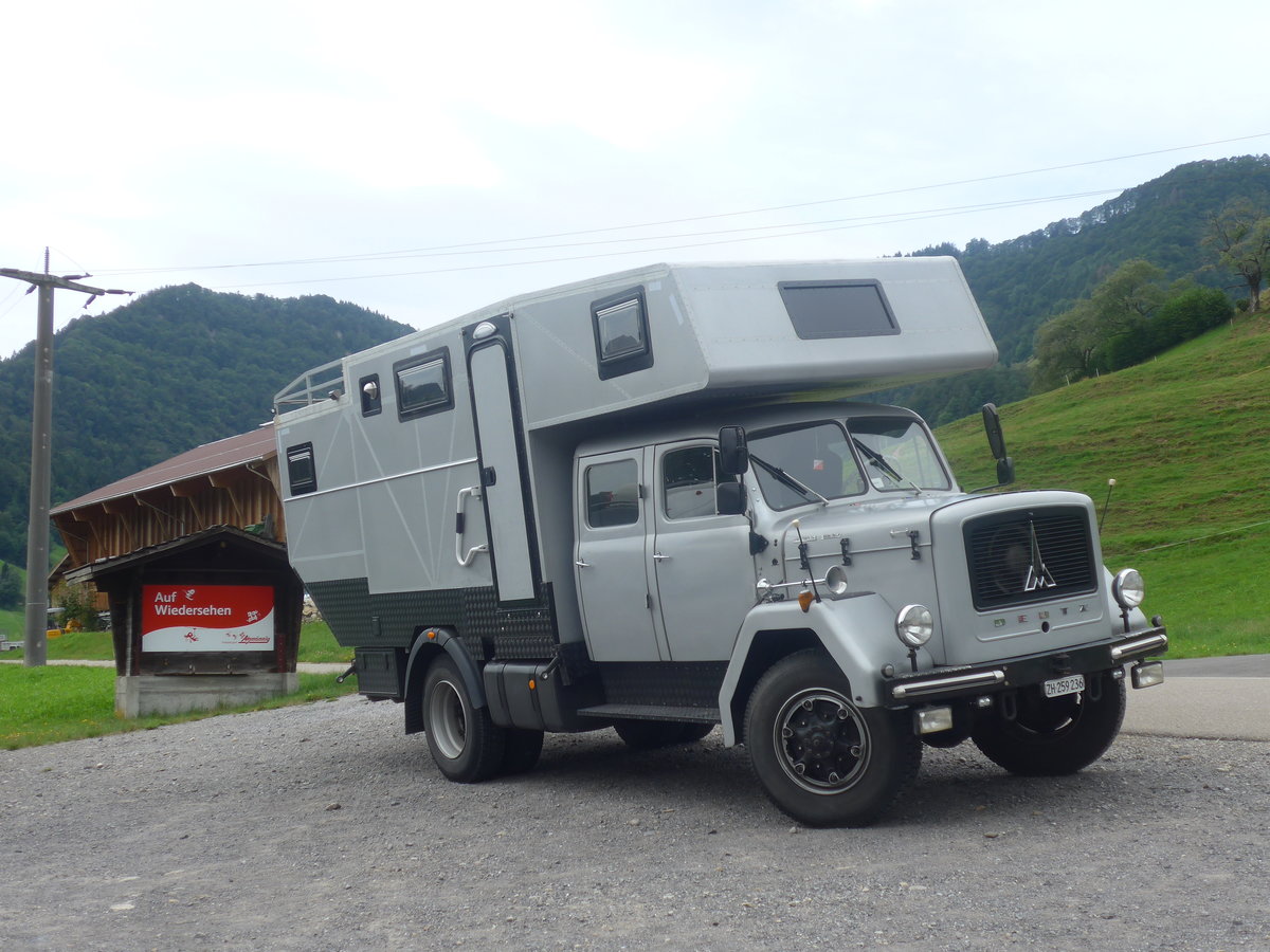 (208'876) - Magirus-Deutz - ZH 259'236 - am 17. August 2019 in Atzm�nnig, Schutt