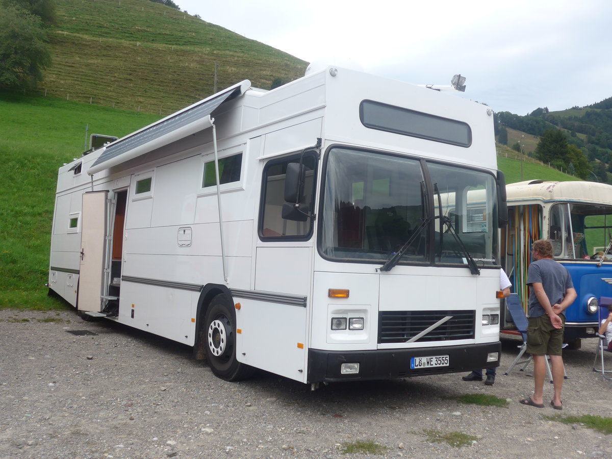 (208'884) - Volvo - L�-WE 3555 - am 17. August 2019 in Atzm�nnig, Schutt