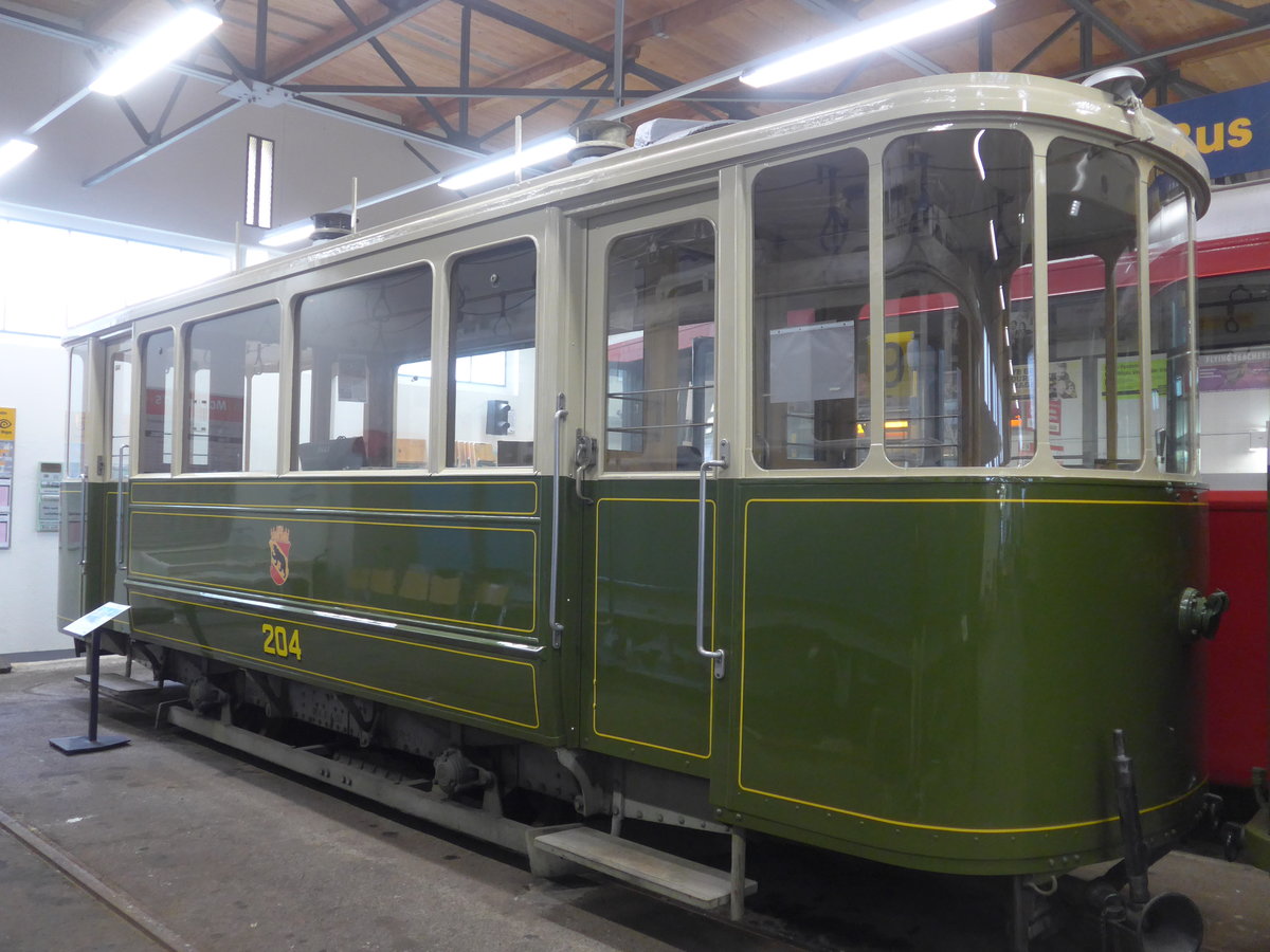 (210'414) - SVB-Tramanh�nger - Nr. 204 - am 20. Oktober 2019 in Bern, Weissenb�hl