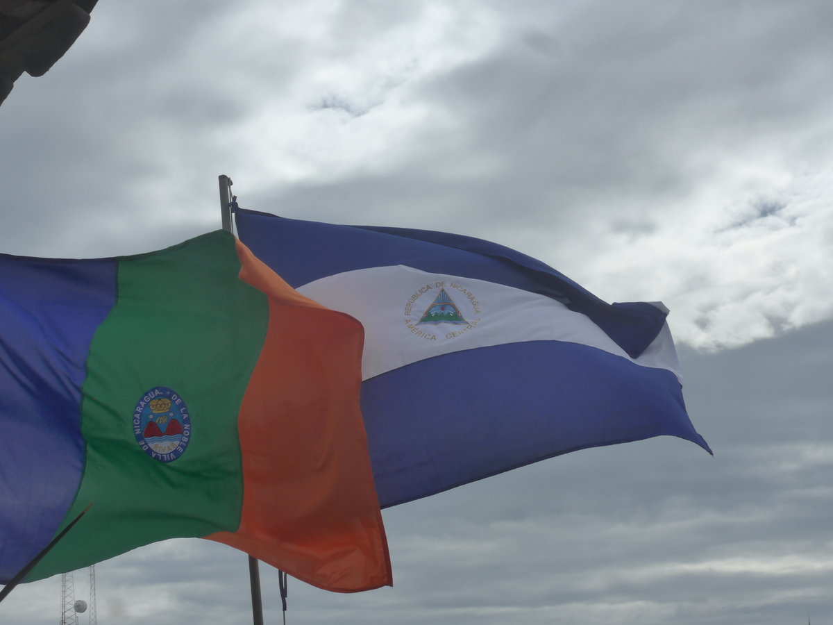 (211'968) - Fahnen von Rivas und Nicaragua am 22. November 2019 in Rivas