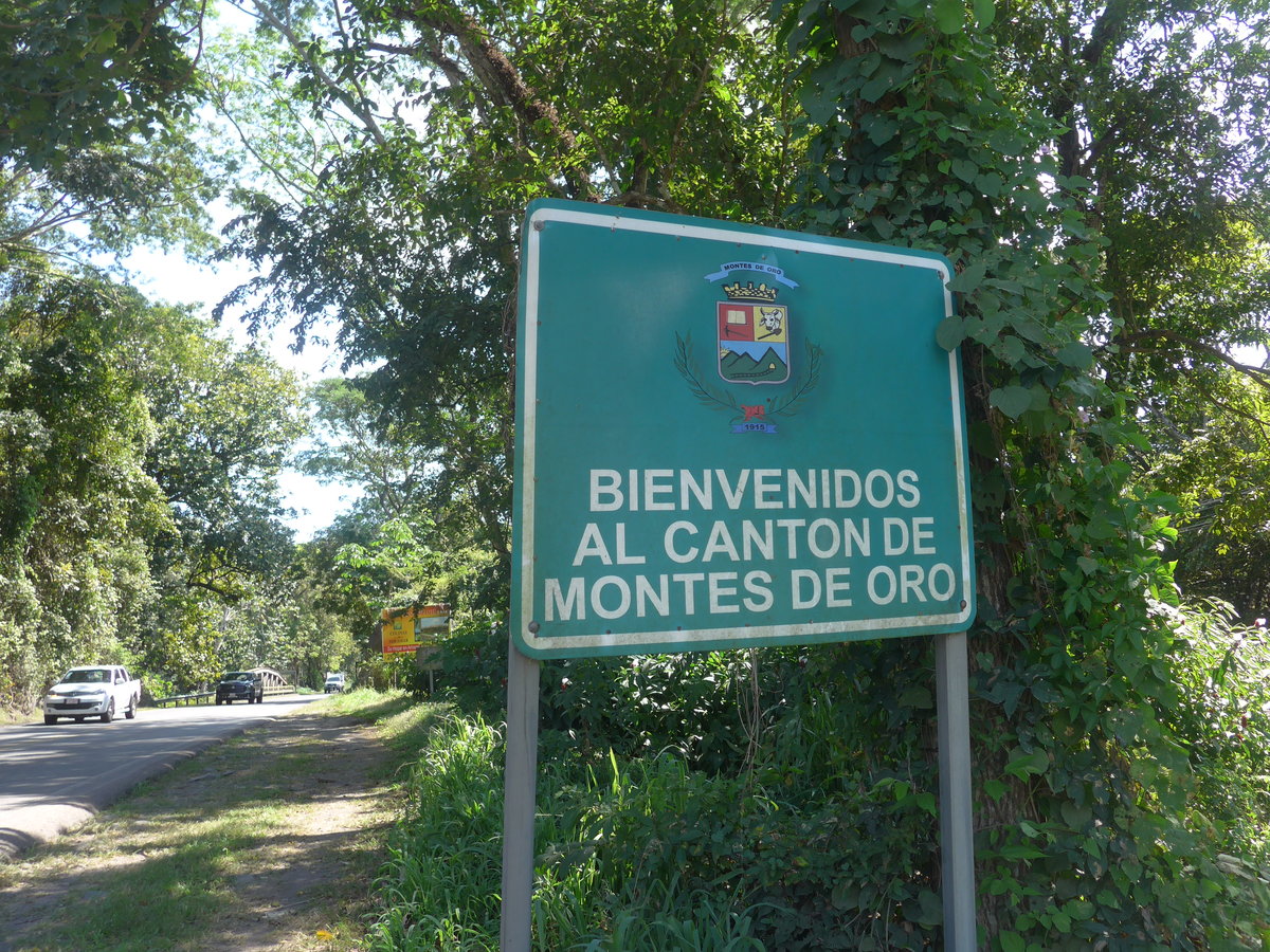 (212'499) - Willkommen im Canton de Montes de Oro am 26. November 2019 in San Bosco