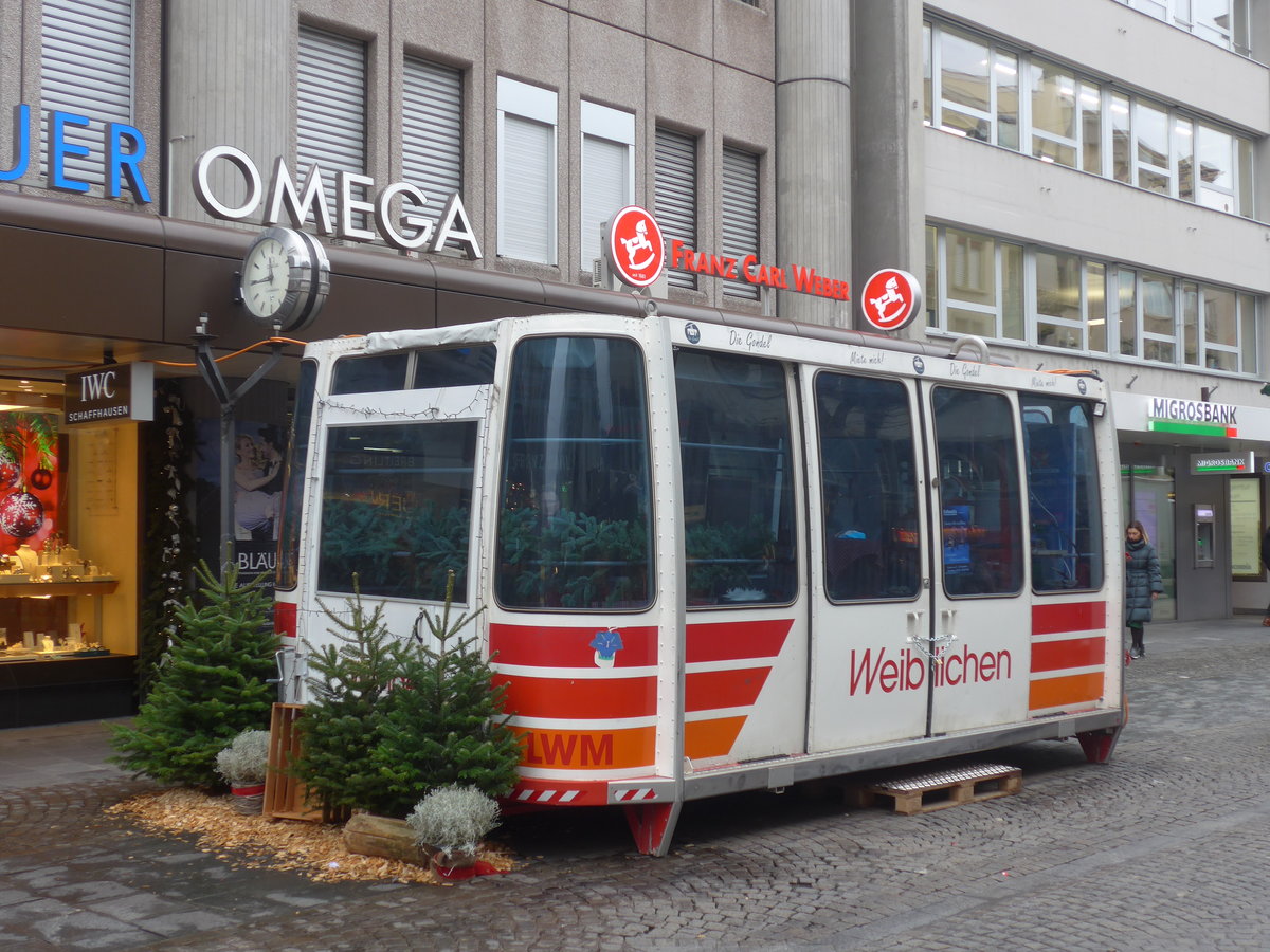 (213'080) - Luftseilbahn LWM am 23. Dezember 2019 in Thun, B�lliz