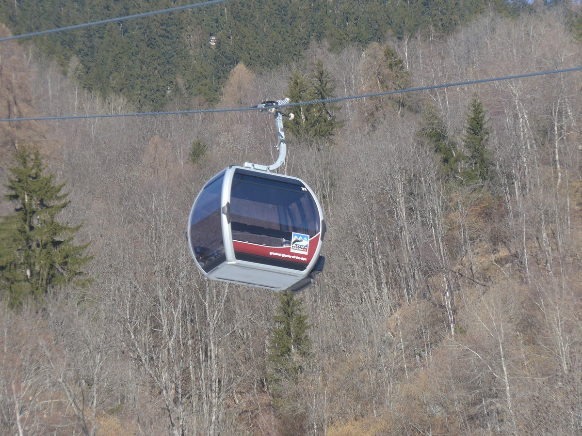 (214'139) - Godelbahn Fiesch-Eggishorn - Nr. 31 - am 9. Februar 2020 in Fiesch, Talstation