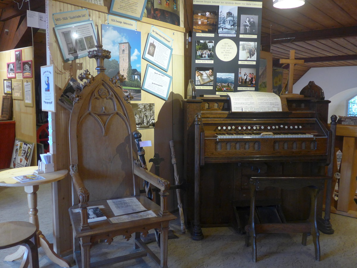 (214'496) - Das kirchliche Leben in Adelboden am 19. Februar 2020 im Heimatmuseum Adelboden