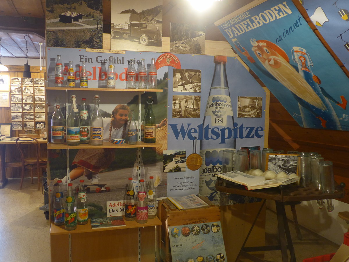 (214'511) - Die Adelbodner Mineralquelle am 19. Februar 2020 im Heimatmuseum Adelboden