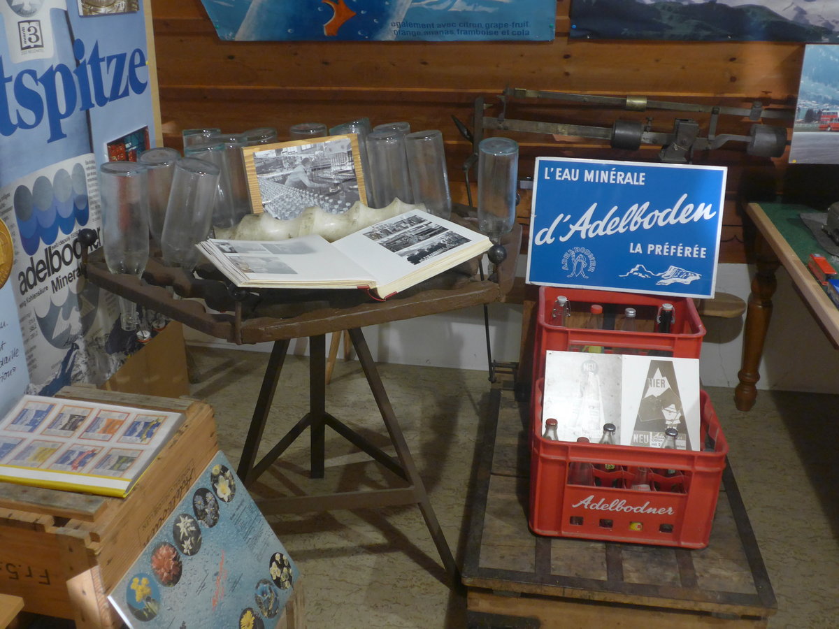 (214'513) - Die Adelbodner Mineralquelle am 19. Februar 2020 im Heimatmuseum Adelboden