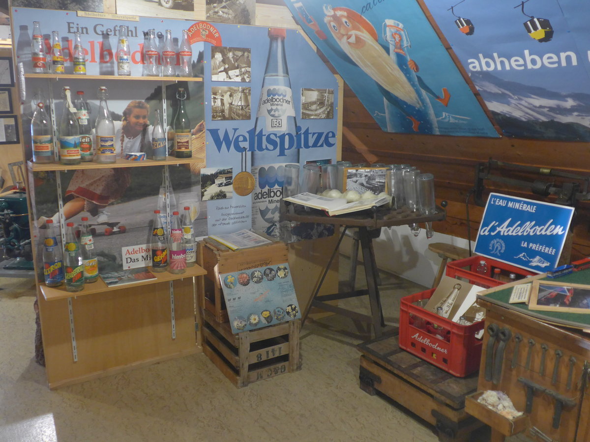 (214'517) - Die Adelbodner Mineralquelle am 19. Februar 2020 im Heimatmuseum Adelboden