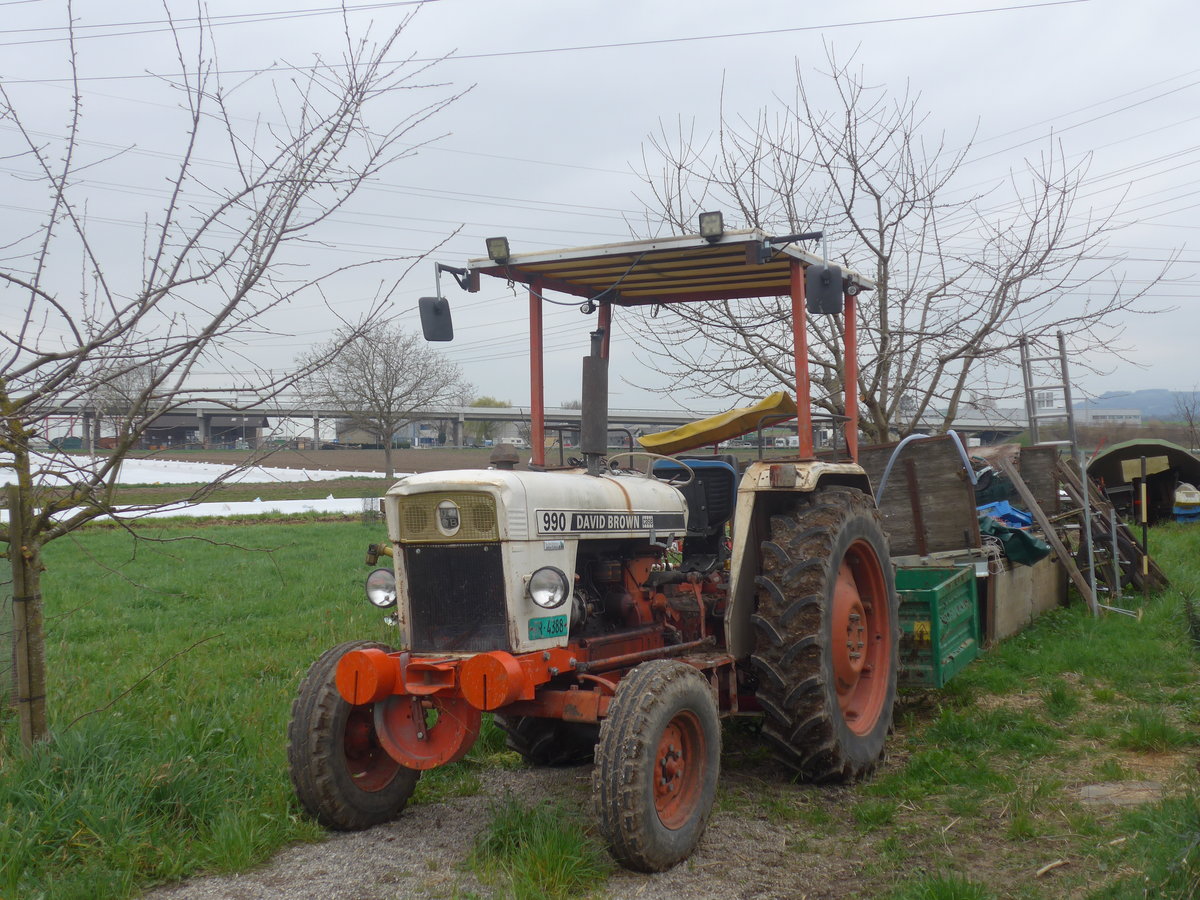 (215'402) - David Brown - FR 4388 - am 20. M�rz 2020 in Kerzers