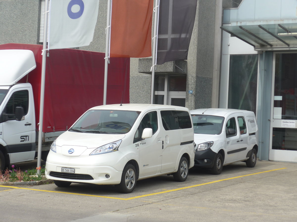 (216'280) - STI - Nr. 318/BE 566'304 - Nissan am 19. April 2020 in Thun, Garage